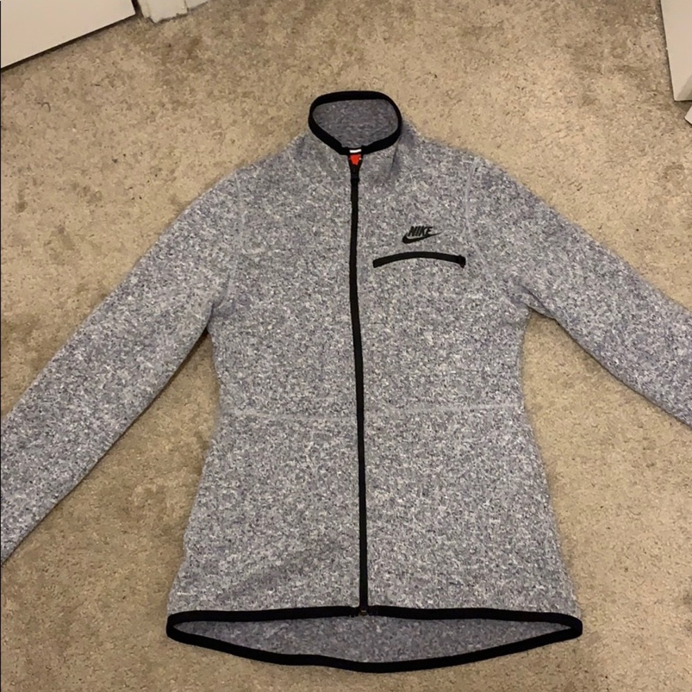 Purple Nike active zip up fleece